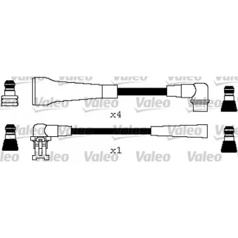 Kit de câbles d'allumage VALEO 346607