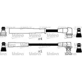 Kit de câbles d'allumage VALEO 346608