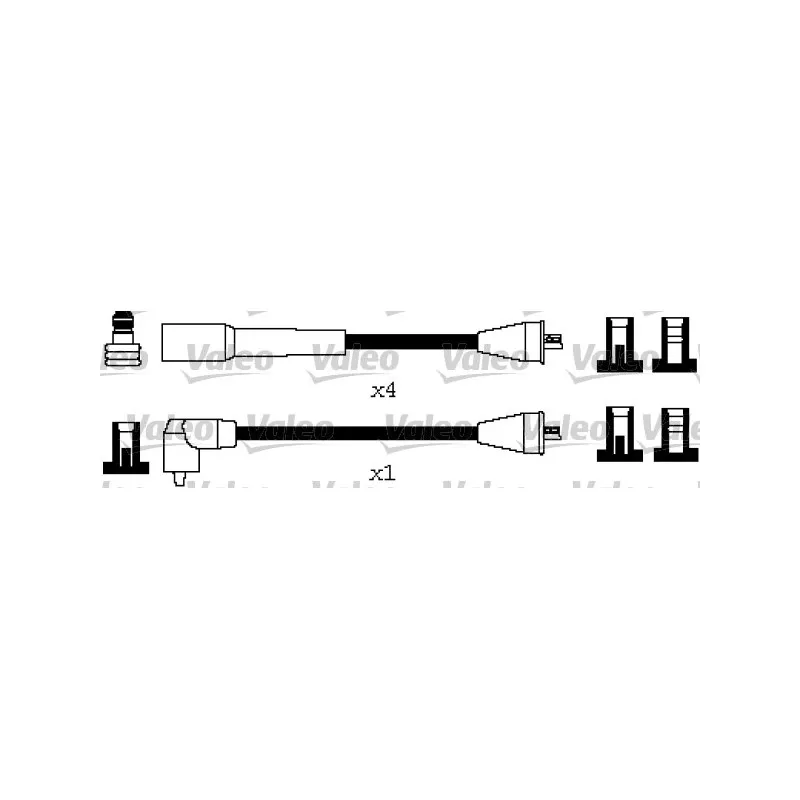 Kit de câbles d'allumage VALEO 346609