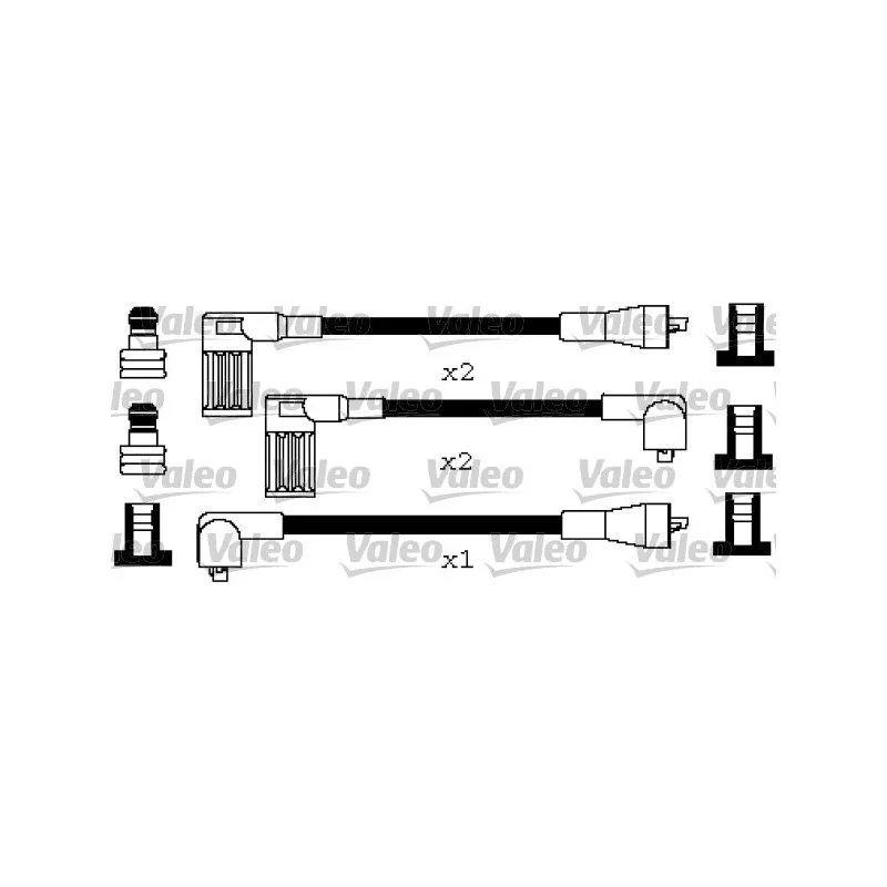 Kit de câbles d'allumage VALEO 346616