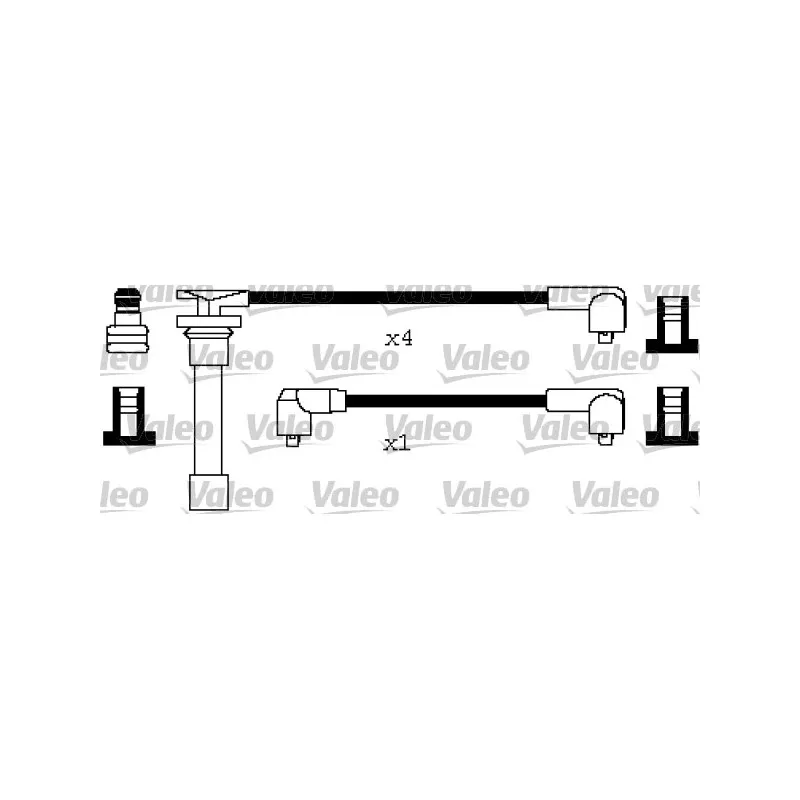 Kit de câbles d'allumage VALEO 346626
