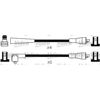 Kit de câbles d'allumage VALEO 346630