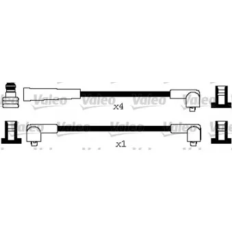 Kit de câbles d'allumage VALEO 346631
