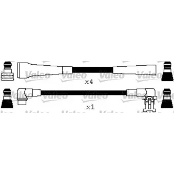 Kit de câbles d'allumage VALEO 346638