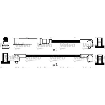 Kit de câbles d'allumage VALEO 346643