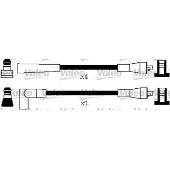 Kit de câbles d'allumage VALEO 346644