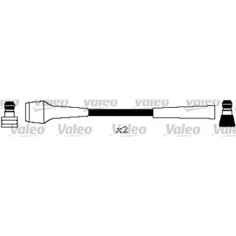 Kit de câbles d'allumage VALEO 346646