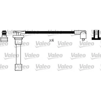 Kit de câbles d'allumage VALEO 346655