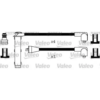 Kit de câbles d'allumage VALEO 346656