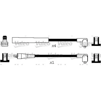Kit de câbles d'allumage VALEO 346658