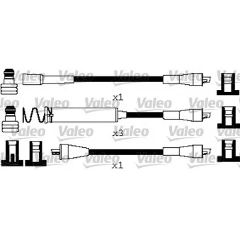 Kit de câbles d'allumage VALEO 346664
