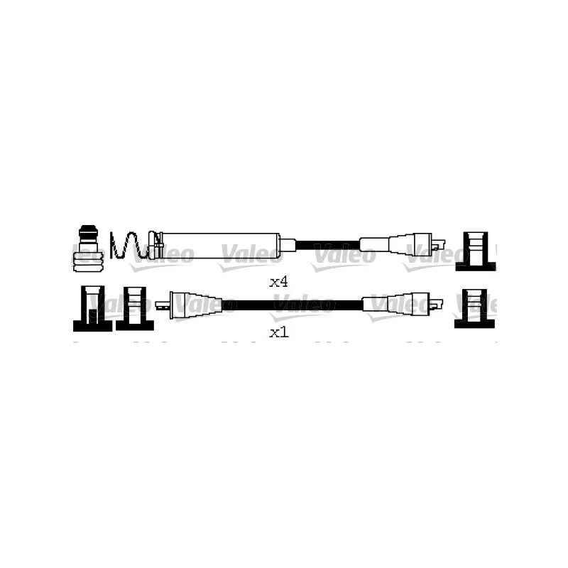 Kit de câbles d'allumage VALEO 346666
