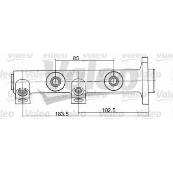 Maître-cylindre de frein VALEO 350471