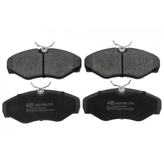 Jeu de 4 plaquettes de frein avant TEKNÖR HKP-RE-016