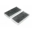 Filtre, air de l'habitacle TEKNÖR FCF-BM-024C - Visuel 1