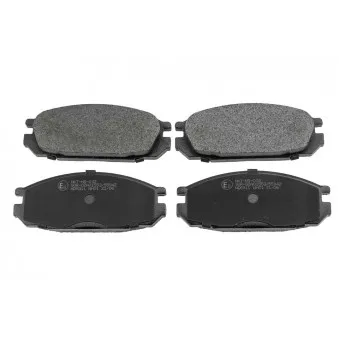 Jeu de 4 plaquettes de frein arrière TEKNÖR HKT-NS-032