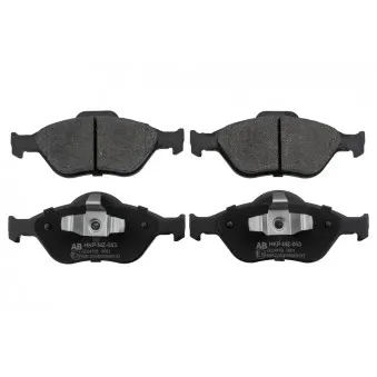 Jeu de 4 plaquettes de frein avant TEKNÖR HKP-MZ-053