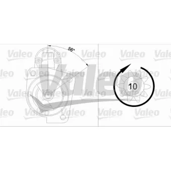 Démarreur VALEO 433286