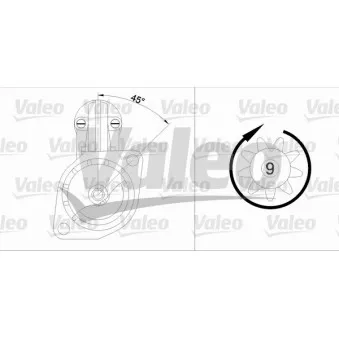 Démarreur VALEO 433298