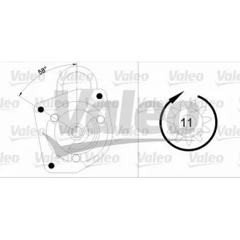 Démarreur VALEO 433301