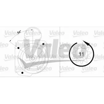 Démarreur VALEO 433327