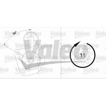 Démarreur VALEO 433328