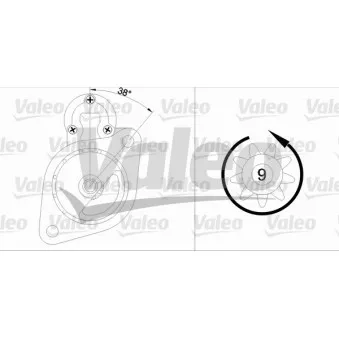 Démarreur VALEO 433334