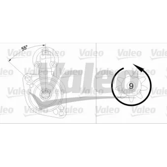 Démarreur VALEO 433335