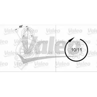 Démarreur VALEO 433339