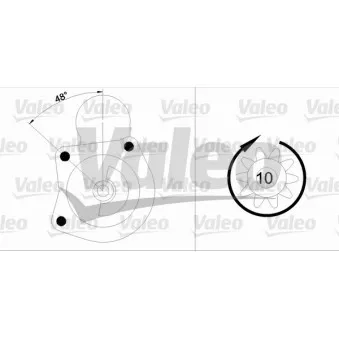 Démarreur VALEO 433340