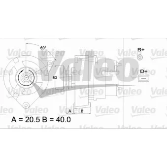 Alternateur VALEO 433352