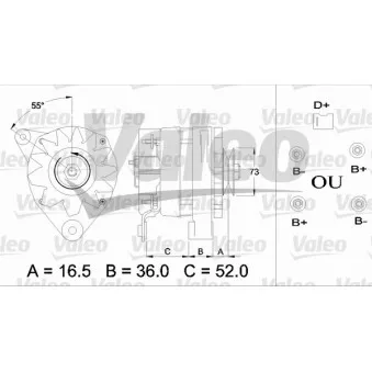 Alternateur VALEO 433368