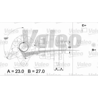 Alternateur VALEO 433387