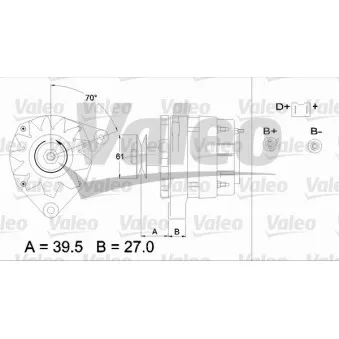 Alternateur VALEO 433414