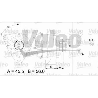 Alternateur VALEO 433440
