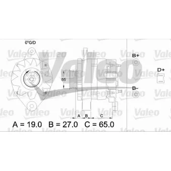 Alternateur VALEO 433449