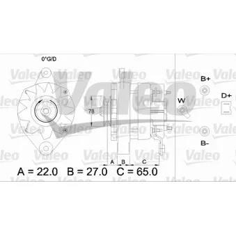 Alternateur VALEO 433451