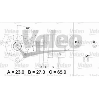 Alternateur VALEO 433452