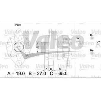 Alternateur VALEO 433460