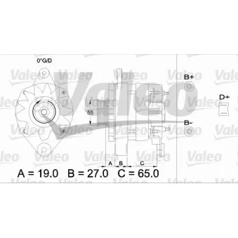 Alternateur VALEO 433463