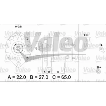 Alternateur VALEO 433466
