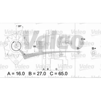 Alternateur VALEO 433468