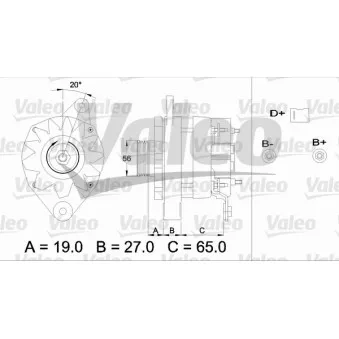 Alternateur VALEO 433487