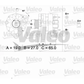Alternateur VALEO 433488
