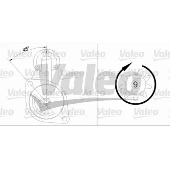 Démarreur VALEO 436000