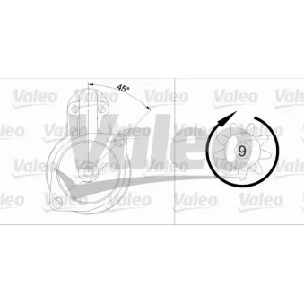 Démarreur VALEO 436011