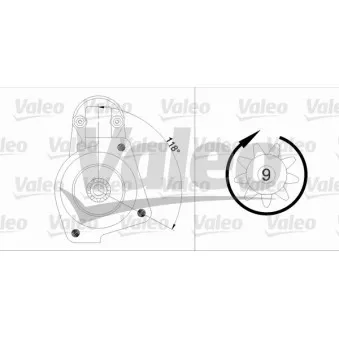 Démarreur VALEO 436016