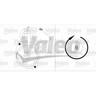 Démarreur VALEO 436021
