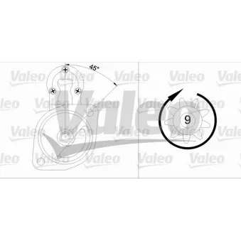 Démarreur VALEO 436025