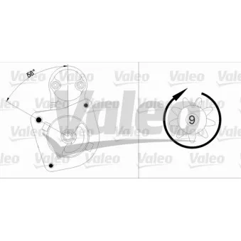 Démarreur VALEO 436026